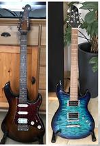 Fernandes DragonFly & Yamaha Pacifica, Overige merken, Gebruikt, Ophalen of Verzenden, Hollow body