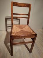 6 stoelen te koop, Ophalen, Riet of Rotan, Gebruikt, Landelijk rustiek