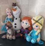 Frozen knuffels + puzzel 200 stuks, Ophalen of Verzenden, Zo goed als nieuw