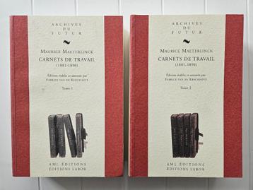 Carnets de travail (1881-1890) - Tomes 1 et 2 Maurice Maeter