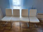 Chaise simili, Maison & Meubles, Chaises, Synthétique, Enlèvement, Utilisé, Blanc