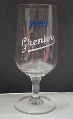 Oud bierglas Brasserie Grenier Charleroi, Verzamelen, Ophalen of Verzenden, Zo goed als nieuw