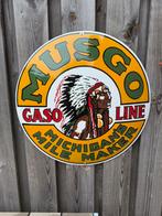 Musgo emaille bord REPRODUCTIE, Verzamelen, Merken en Reclamevoorwerpen, Ophalen, Nieuw, Reclamebord