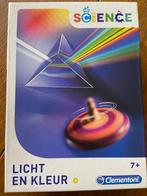 Clementoni Science Licht en Kleur, Ophalen of Verzenden, Zo goed als nieuw, Ontdekken