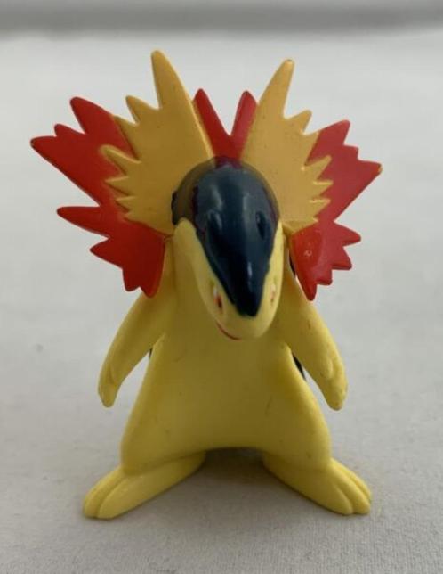 Pokémon Typhlosion 2010 PVC 2" Jouet Mini Figurine Figurine, Collections, Jouets miniatures, Utilisé, Enlèvement ou Envoi