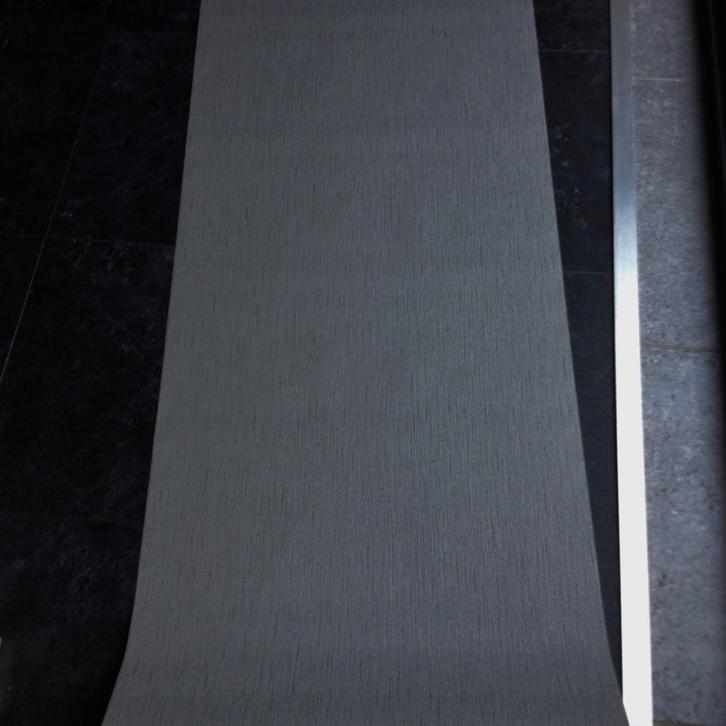 Vliesbehang donkergrijs relief-4 rol-prijs per rol, Maison & Meubles, Ameublement | Papier peint, Gris, Enlèvement ou Envoi