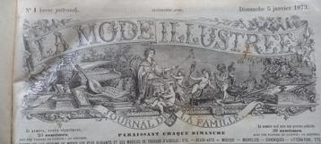 Geïllustreerde mode 1873. beschikbaar voor biedingen
