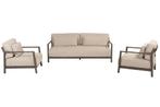 Capresi stoel bank loungeset 3 delig terre 4 Seasons Outdoor, Tuin en Terras, 5 zitplaatsen, Ophalen of Verzenden, Loungeset, Bank