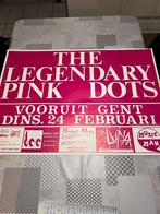 Vintage Poster The Legendary Pink Dots - Vooruit Gent, Verzamelen, Deurposter of groter, Rechthoekig Liggend, Ophalen of Verzenden