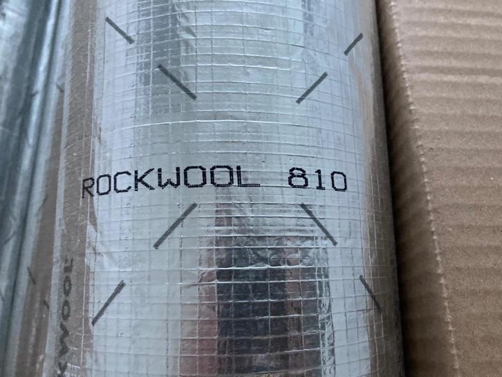 5 x thermische buisisolatie Rockwool 810, Doe-het-zelf en Bouw, Isolatie en Afdichting, Nieuw, Muurisolatie, Dakisolatie, Steenwol
