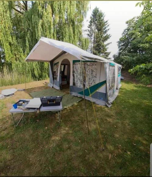 JAMET LOUISIANA met vootent luifel bermkeuken, Caravans en Kamperen, Vouwwagens, tot en met 6, Ophalen