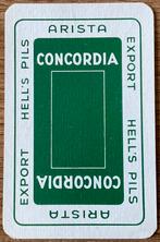 CONCORDIA/HELL'S PILS/Carte à jouer, Enlèvement ou Envoi, Comme neuf, Ustensile