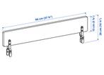 2 zijsteun kinderbed, Ophalen, Gebruikt, Minder dan 140 cm