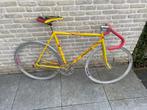 Vintage pistefiets Campagnolo shamal titanium, Fietsen en Brommers, 53 tot 57 cm, Ophalen, Gebruikt, Staal