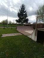 Skateramp Half-pipe - 6,1x4,6x1,3 meter, Sport en Fitness, Skateboarden, Skateboard, Gebruikt, Ophalen