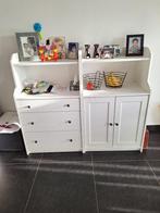 Wit Ikea dressoir, 50 tot 100 cm, Minder dan 100 cm, Zo goed als nieuw, Met deur(en)