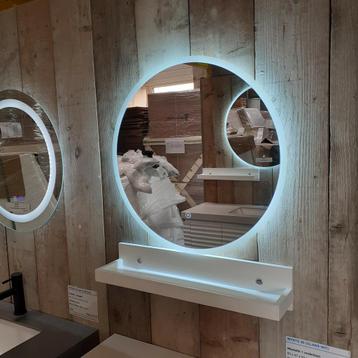 AFPRIJZING! Spiegel, Badkamer, LED, 60cm, Mynthe 60 beschikbaar voor biedingen