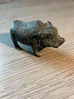 Antiek bronzen everzwijntje, Ophalen, Brons