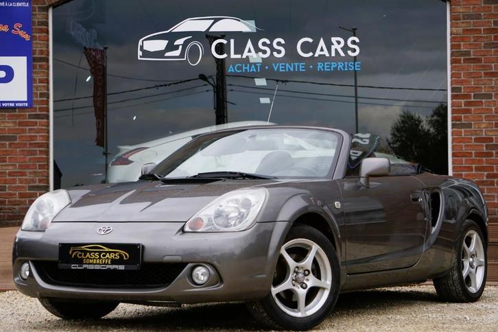 Toyota MR2 1.8i VVT-i 16V CABRIO/SEQUENTIËLE VERSNELLING/CLI, Auto's, Toyota, Bedrijf, Te koop, MR2, Benzine, Euro 3, Cabriolet