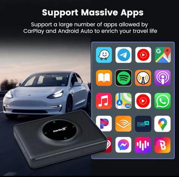 Tesla Apple Carplay & Android Auto beschikbaar voor biedingen