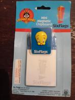 plaque magnétique Tweety Six Flags, Collections, Enlèvement ou Envoi, Neuf, Ustensile