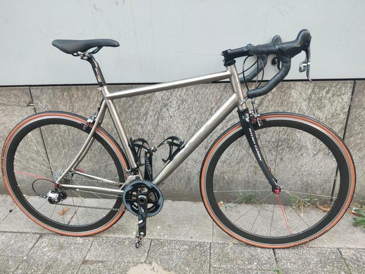 Pilot Celes – Sram Force 2x11 – Titanium, Fietsen en Brommers, Fietsen | Racefietsen, Zo goed als nieuw, Dames, Meer dan 20 versnellingen