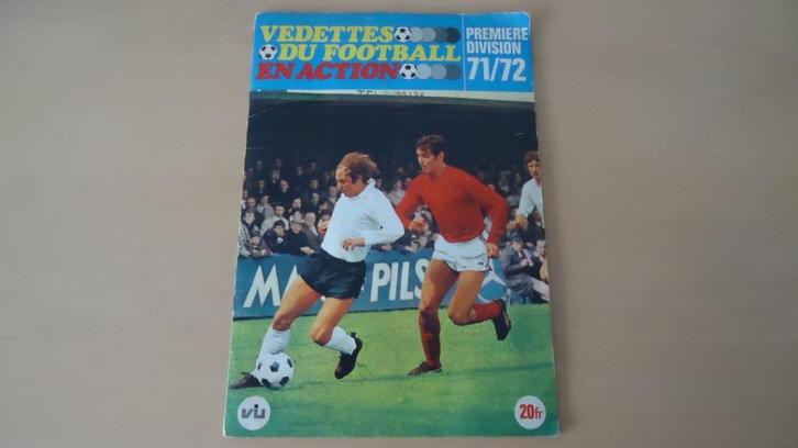 Album imprimé FOOTBALL STARS 1971/72 ENTIÈREMENT VDH ED. CÉL, Hobby & Loisirs créatifs, Autocollants & Images, Comme neuf, Envoi