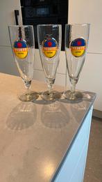 Vedett 3 prachtige glazen M19, Verzamelen, Biermerken, Ophalen of Verzenden, Zo goed als nieuw