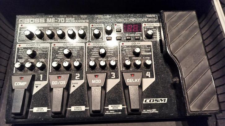 Gitaareffect Boss ME 70, Muziek en Instrumenten, Effecten, Gebruikt, Volume, Multi-effect, Ophalen