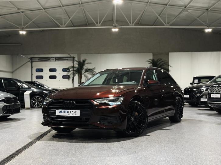 Audi A6 Avant Sport S-Tronic Sevilla Rood - Garantie, Auto's, Audi, Bedrijf, Te koop, A6, ABS, Adaptieve lichten, Airbags, Airconditioning