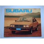 Subaru L Serie Brochure 1982 #2 Nederlands, Boeken, Gelezen, Ophalen of Verzenden
