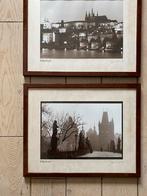 PRAGUE DEUX PHOTOS EN NOIR ET BLANC, Comme neuf, Photo, 1980 à nos jours, Enlèvement ou Envoi