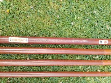 Lerc oldskool glasvezel hengels  beschikbaar voor biedingen