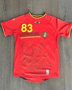Maillot officiel des Diables Rouges floqué Nicolas 83 L, Maat L, Ophalen, Zo goed als nieuw, Shirt