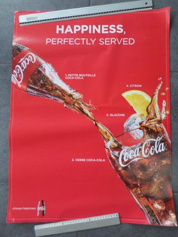 Coca-Cola - affiche 80x60 cm - 2015, Rectangulaire vertical, A1 jusqu'à A3, Utilisé, Publicité