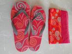 Teenslippers + pareo, Kleding | Dames, Ophalen, Nieuw