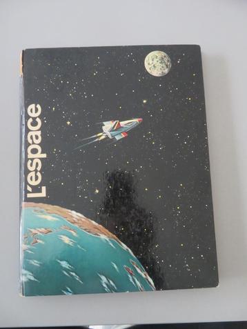 compleet plakboek L,espace Space Timbre Tintin Lombard  beschikbaar voor biedingen