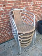 Terras stoelen 6st, Huis en Inrichting, Ophalen, Gebruikt