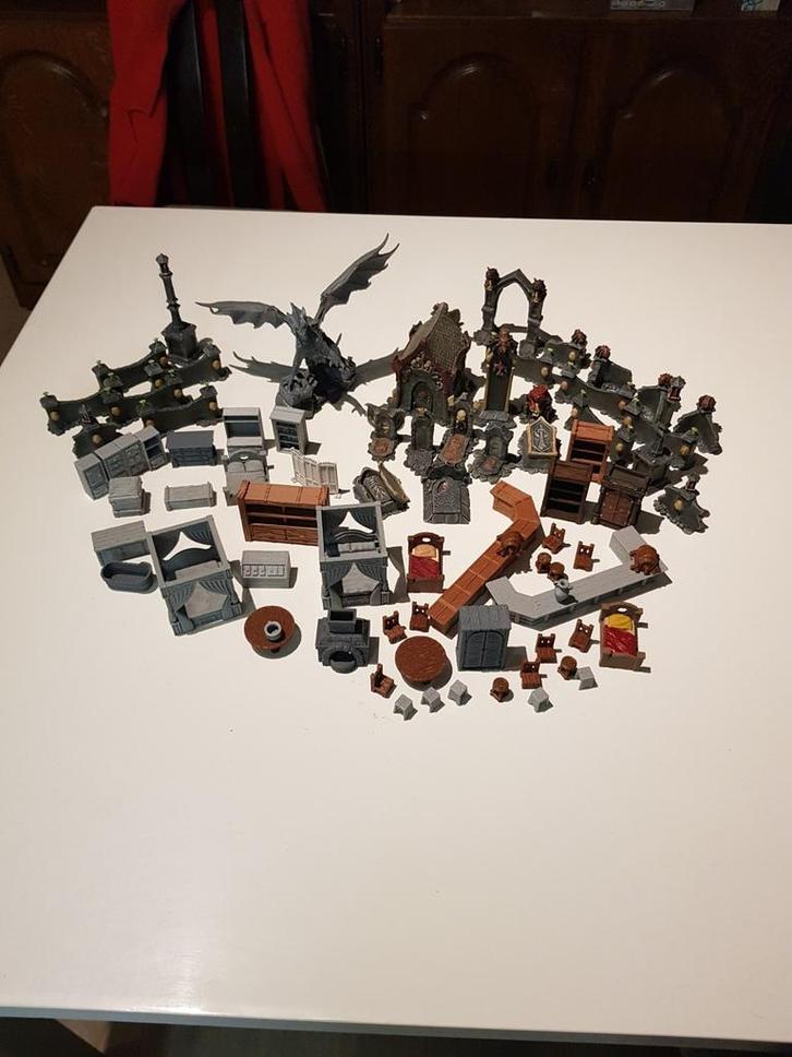 grand nombre de décors pour D&D, Hobby & Loisirs créatifs, Wargaming, Comme neuf, Autres types, Enlèvement ou Envoi