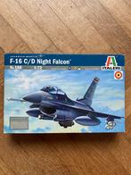 F-16 C/D NIGHT FALCON - BELGISCHE LUCHTMACHT - 1/72, Nieuw, Vliegtuig, Italeri, 1:72 tot 1:144