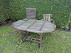Tuinmeubels, Gebruikt, Teakhout, Tuinset, Eettafel