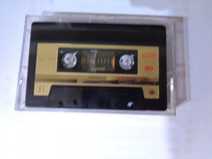 K7 audio enregistrables. MAXELL 60 doré, CD & DVD, Cassettes audio, Utilisé, Pré-enregistrées, Envoi