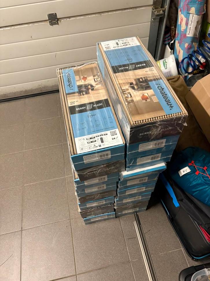 Hoogwaardige laminaat, Doe-het-zelf en Bouw, Vloerdelen en Plavuizen, Zo goed als nieuw, Laminaat, Ophalen