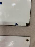 SOMECA emaille reclamebord, Ophalen of Verzenden, Gebruikt, Reclamebord