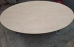 Mooie srevige ovalen salontafel, Huis en Inrichting, Ophalen, Zo goed als nieuw