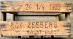 Aalst brouwerij Zeeberg Vanderschueren bierbak 1965, Ophalen, Gebruikt, Overige typen