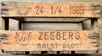 Aalst brouwerij Zeeberg Vanderschueren bierbak 1965, Enlèvement, Utilisé, Autres types