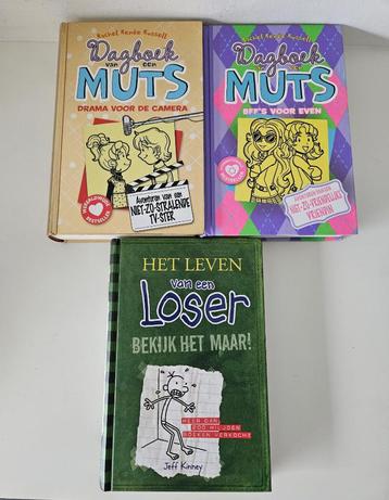 3 leesboeken : Dagboek van een Muts en Leven van Loser beschikbaar voor biedingen