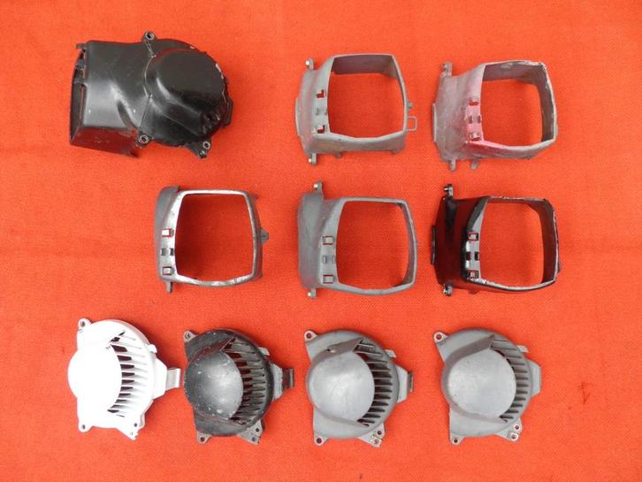 Koel- en cilinder kappen voor Honda Wallaroo., Vélos & Vélomoteurs, Pièces de cyclomoteur | Général, Utilisé, Capot, Enlèvement ou Envoi