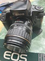 Canon EOS 100 met zoom lens EF 28-80mm, Audio, Tv en Foto, Fotocamera's Analoog, Ophalen, Gebruikt, Spiegelreflex, Canon